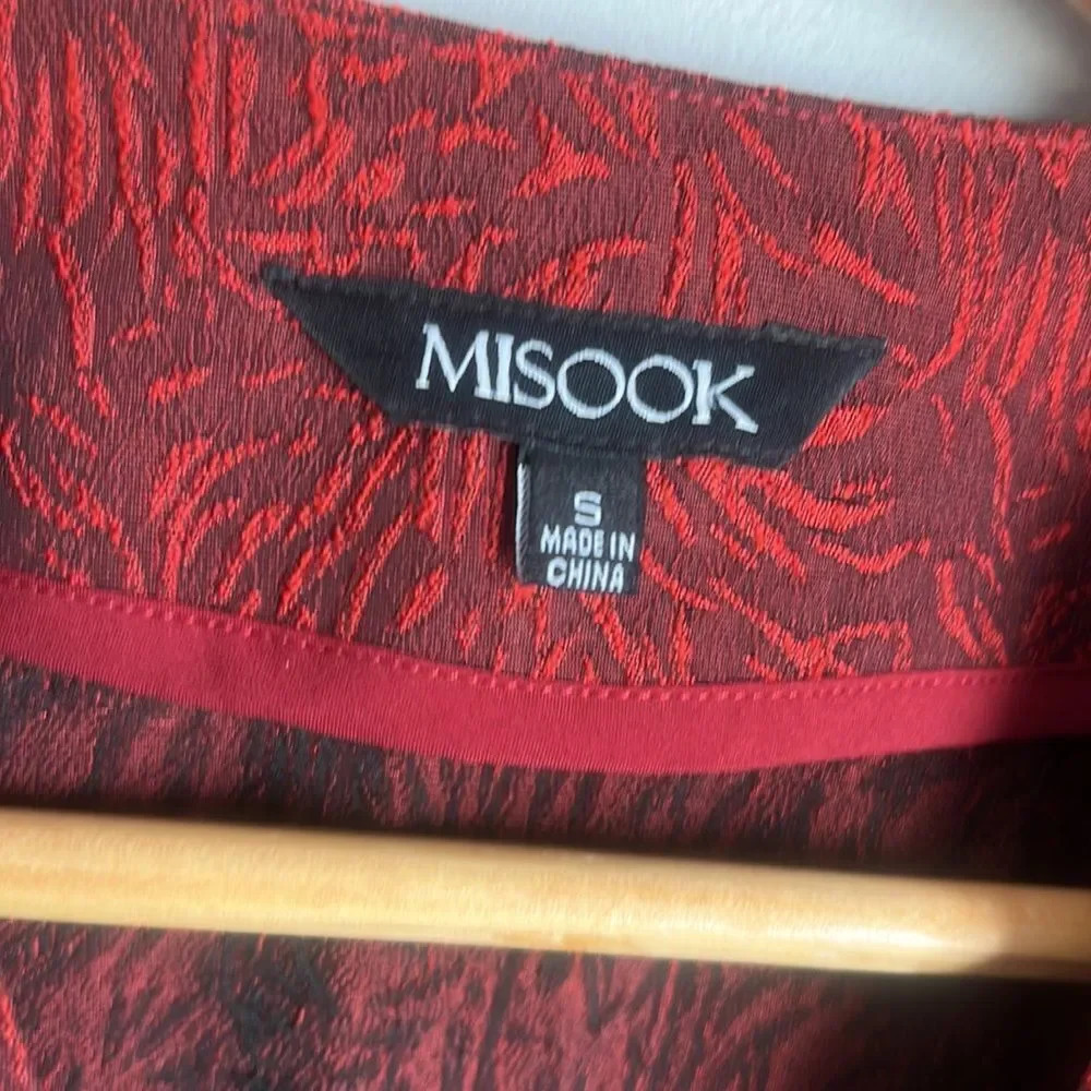 Misook Wispy Pattern Woven Jacket - Picture 7 of 13